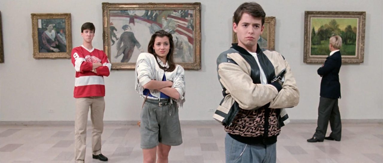 Ferris and the crew at the Art Institute of Chicago